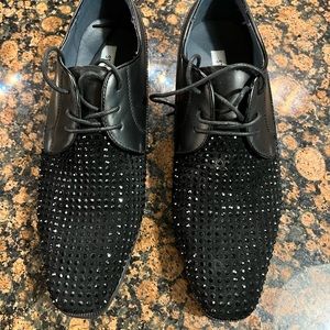 Rhinestone lace up derby’s